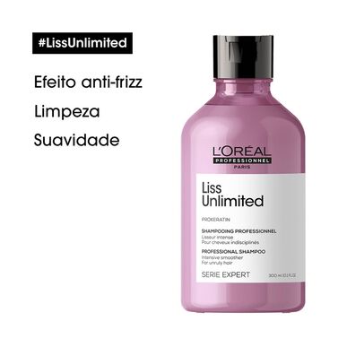 L'Oréal Professionnel Serie Expert Liss Unlimited Shampoo šampon pro uhlazení a kontrolu krepatění vlasů 300 ml