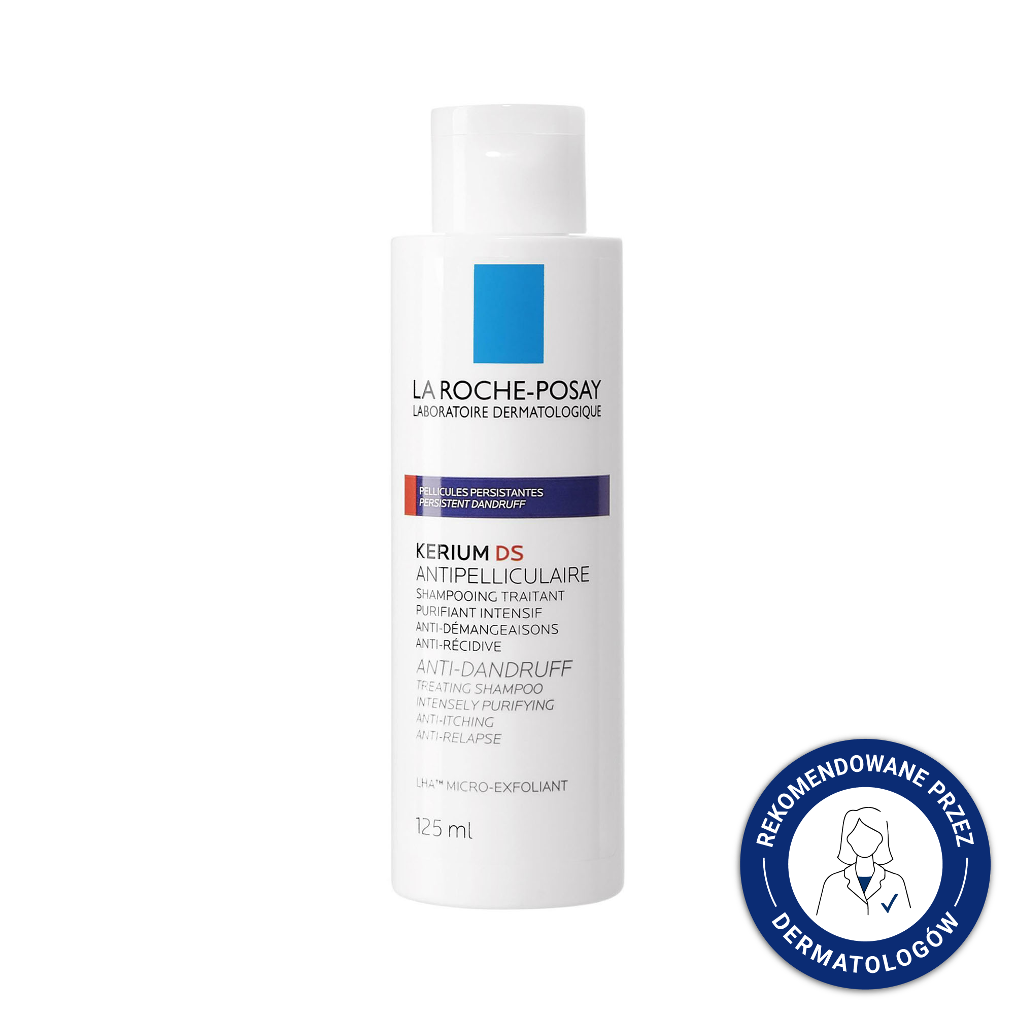 La Roche-Posay Kerium 125ml matu šampūns