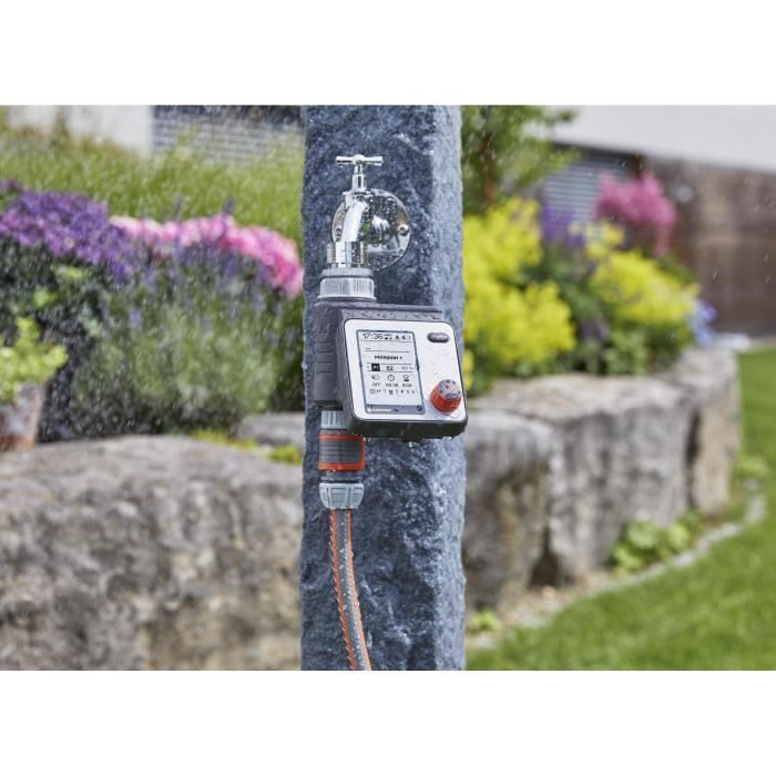 GARDENA Master Irrigatietimer - 1892-20 - LCD-display - Maximale druk 12 bar - Waterbestendig