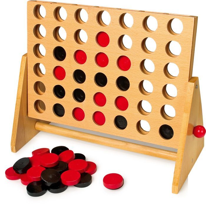Legler Connect 4 - Board Game - Classic Model - 2 Players - Strategy