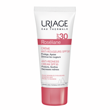 Uriage Roséliane punoitusta ehkäisevä voide SPF 30 rauhoittava punoitusta ehkäisevä voide herkälle iholle 40 ml