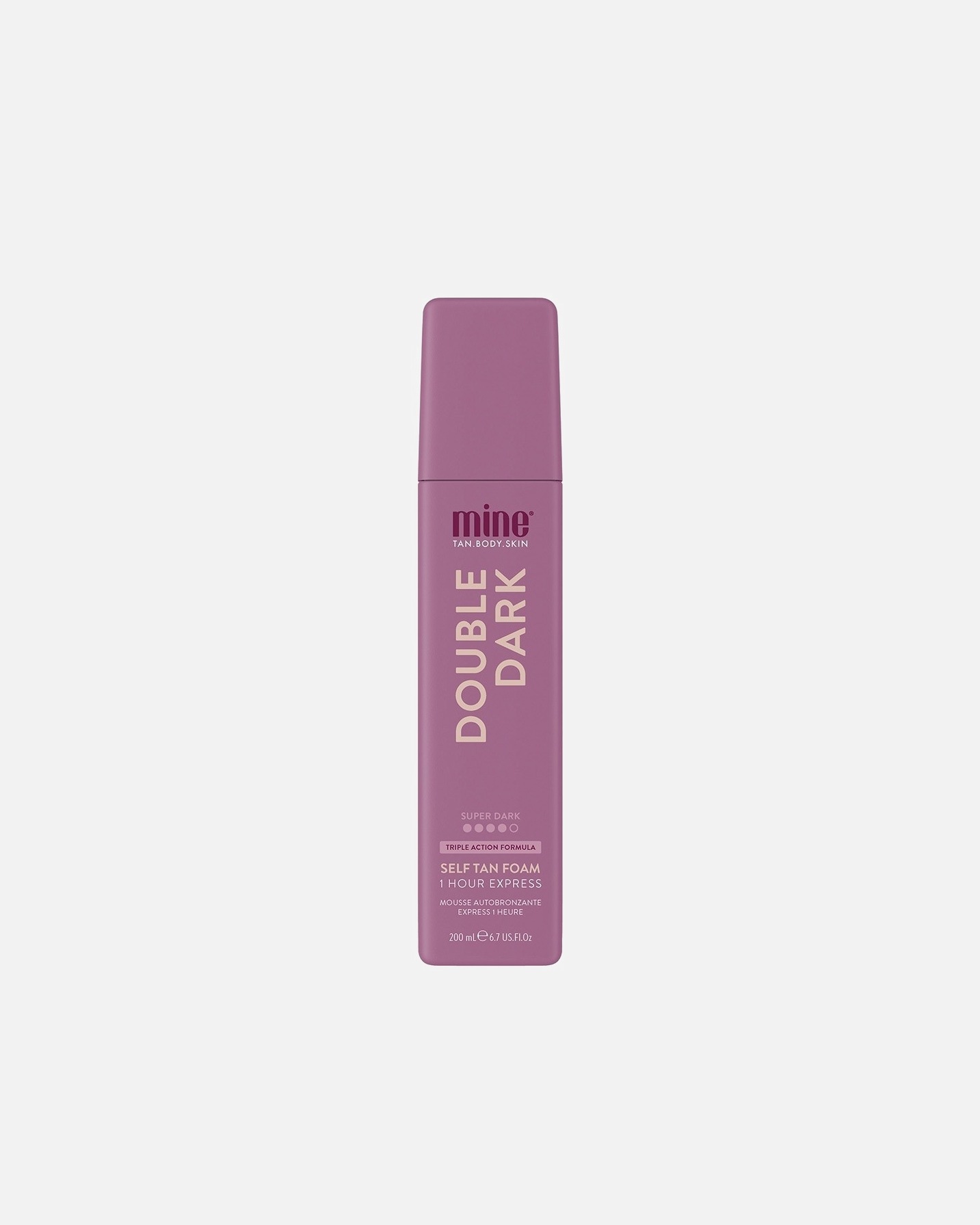 „MineTan“ savaiminio įdegio spalvų kolekcija „Double Dark“ – 200 ml