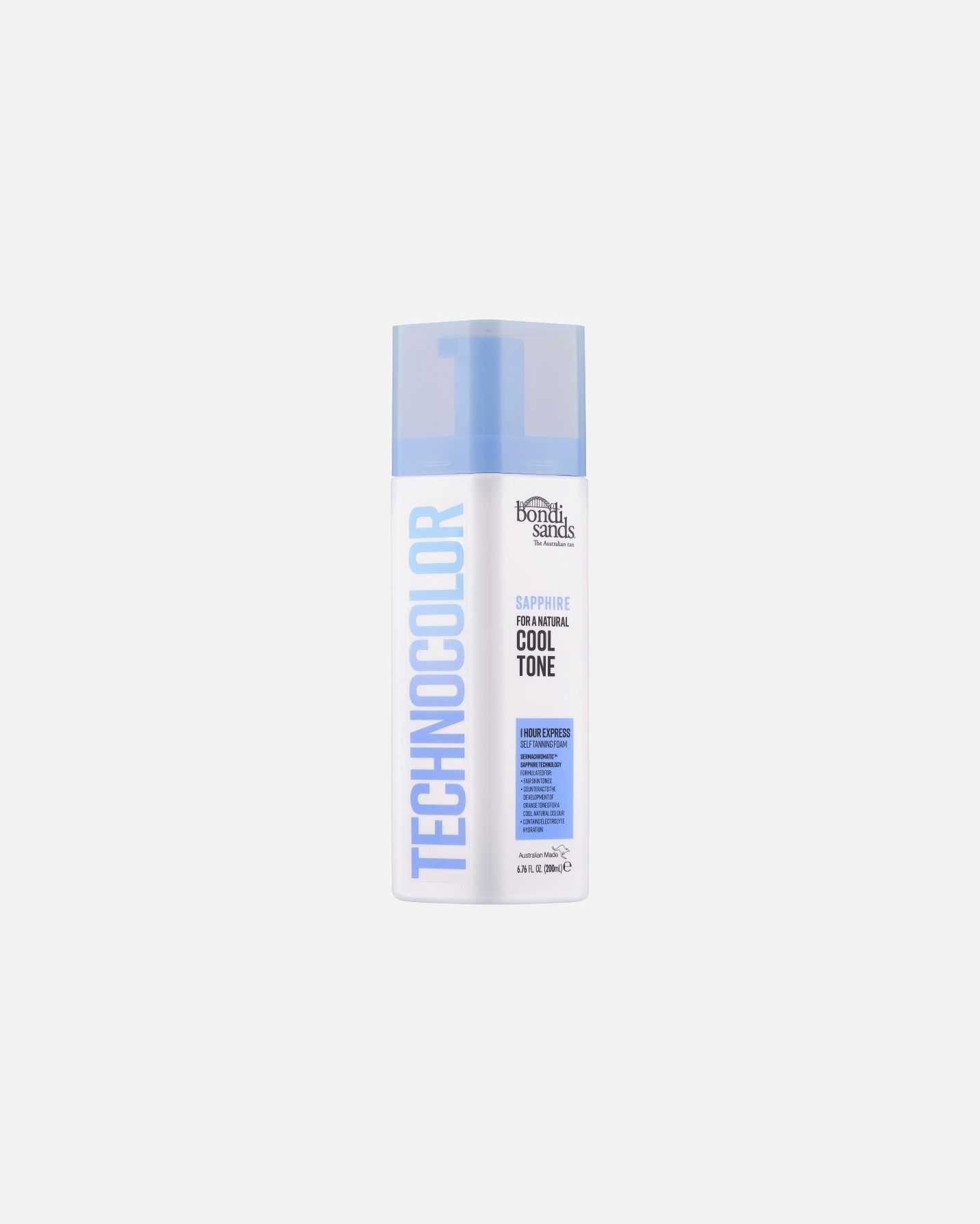 Espuma autobronzeadora Bondi Sands Technocolor 1 Hora Express – 200 ml