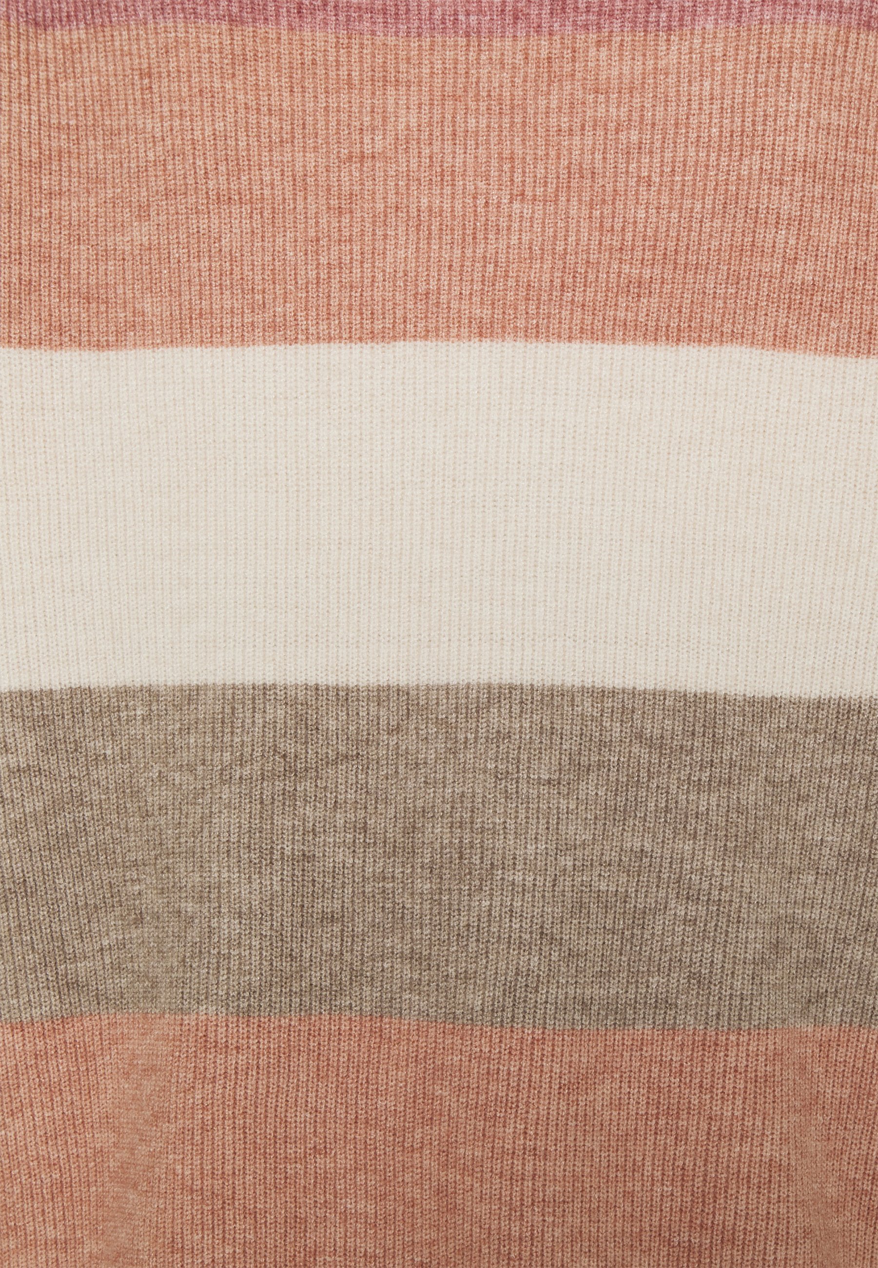 ONLY ONLATIA STRIPE - Pullover - Altrosa/Dunkelrosa/Birke/Beige
