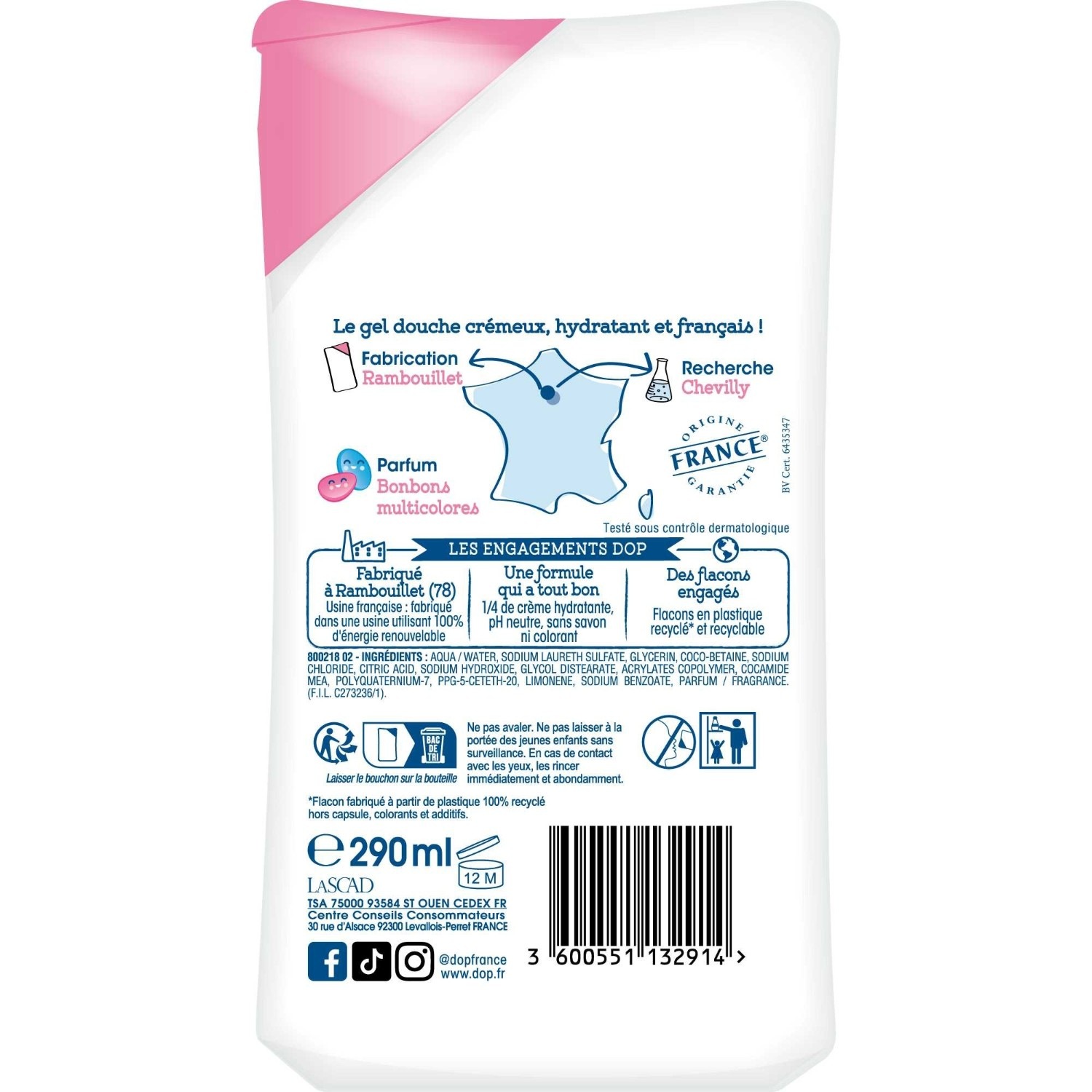 DOP Douceur d'Enfance - Bonbons Multicolores