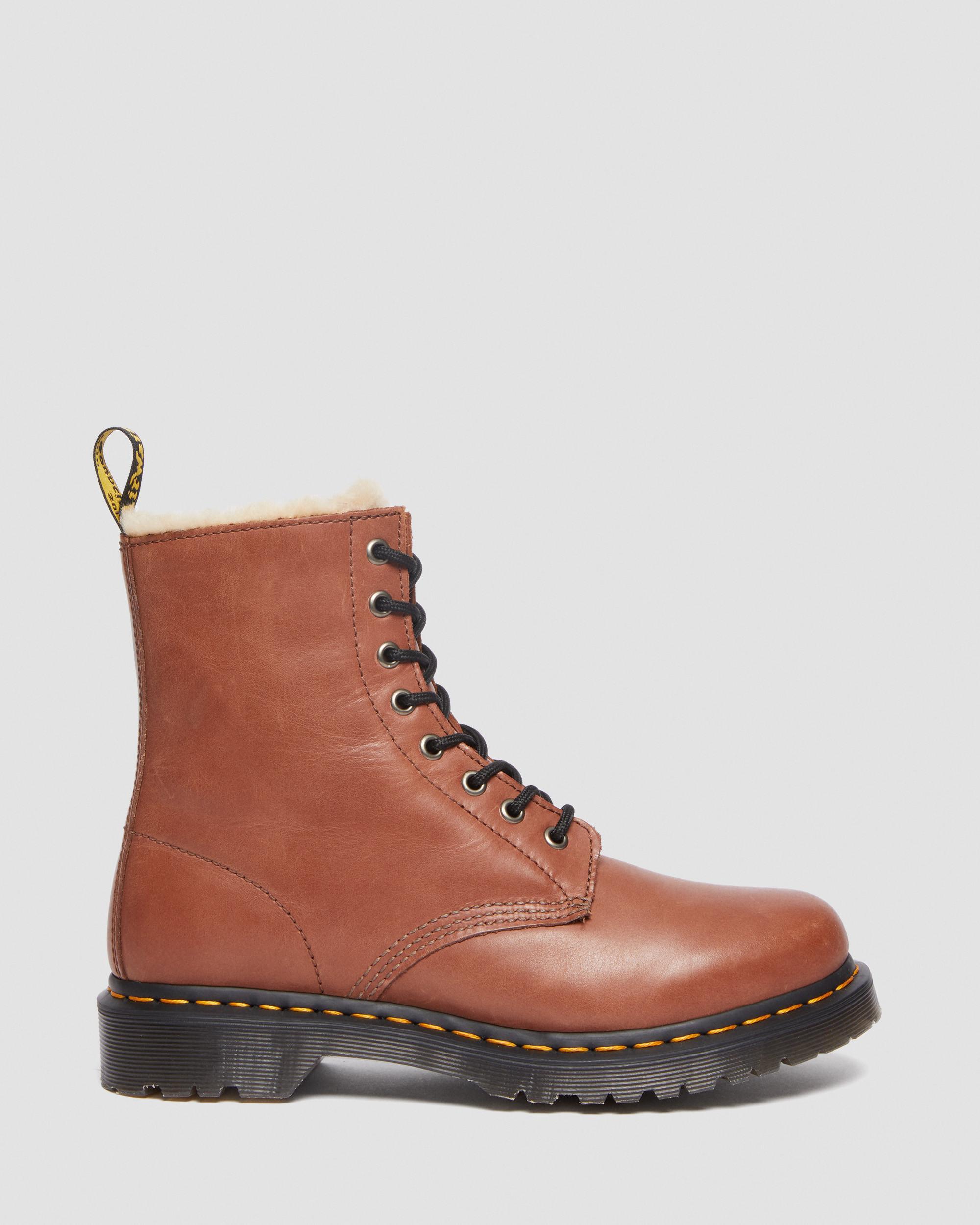 1460 Serena Women's Faux Fur-Lined Leather Boots