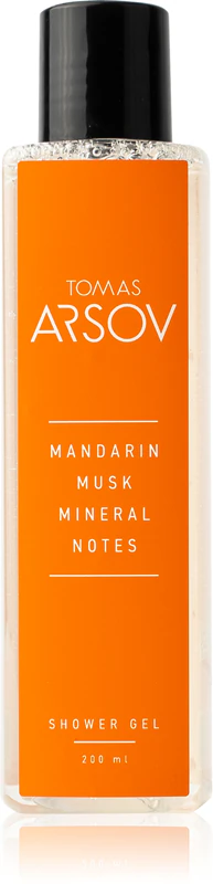 Tomas Arsov Mandarijn Musk Minerale Noten Douchegel geparfumeerde douchegel