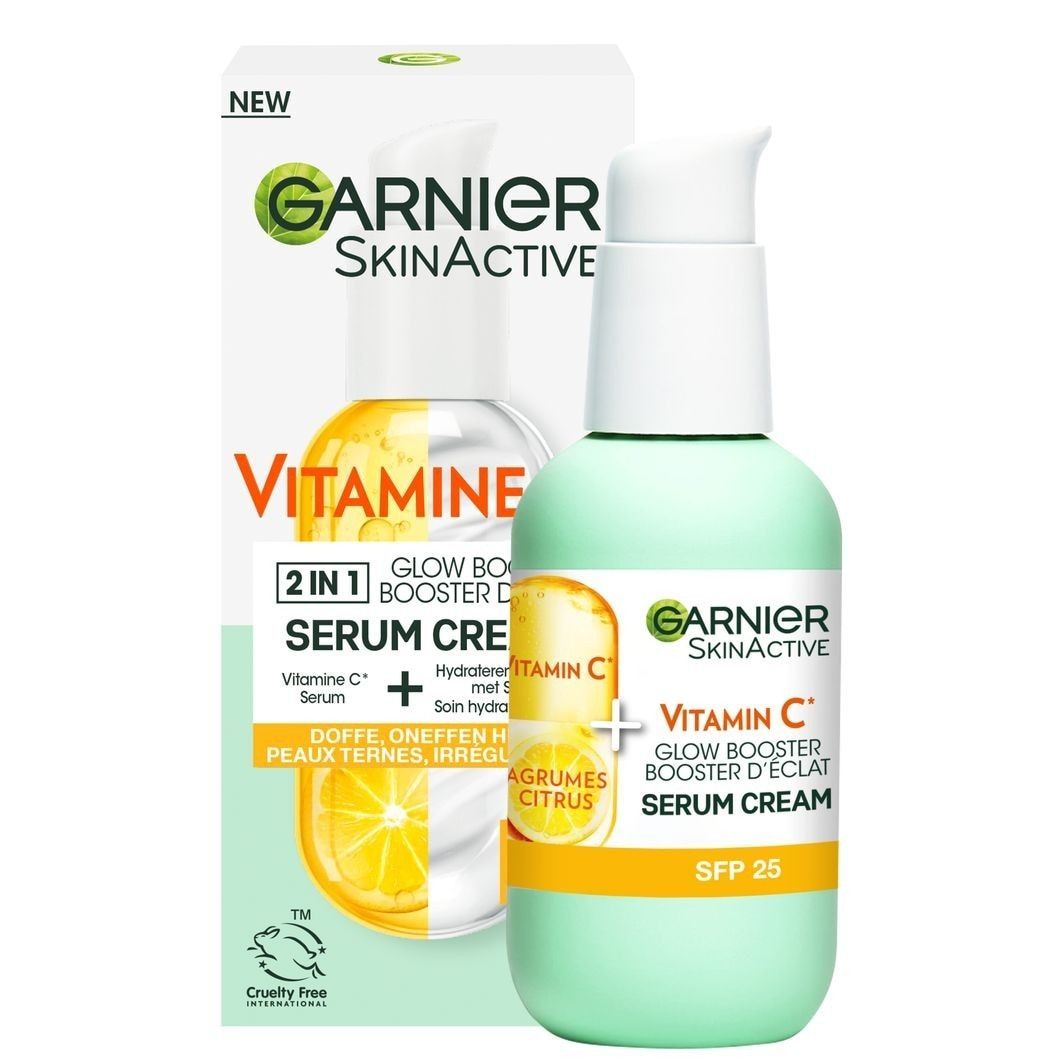 Garnier vitamin C serum krema s vitaminom C* i SPF 25 - 50 ml