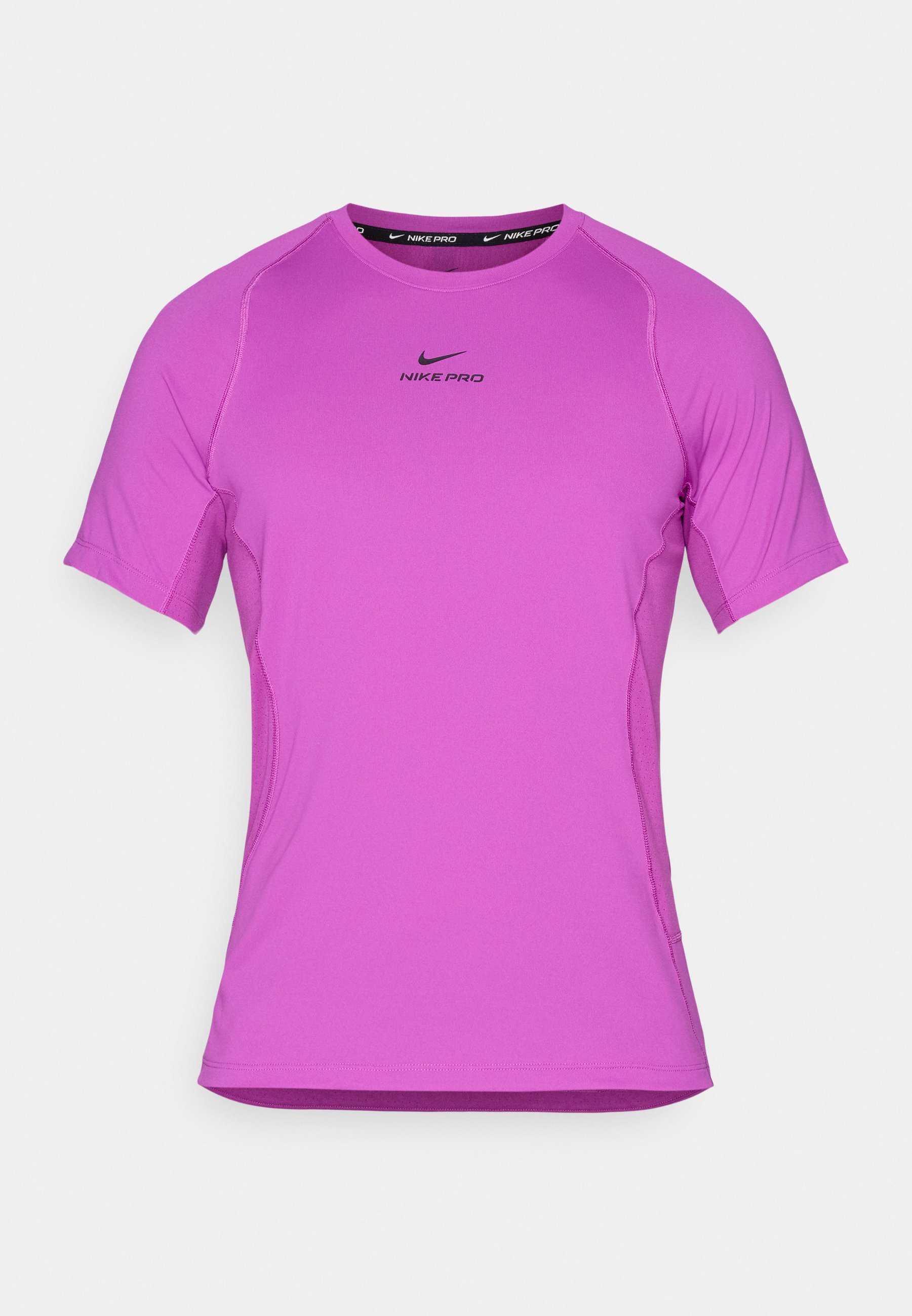 Nike Performance TOP - T-shirt sportiva - viola acceso/nero
