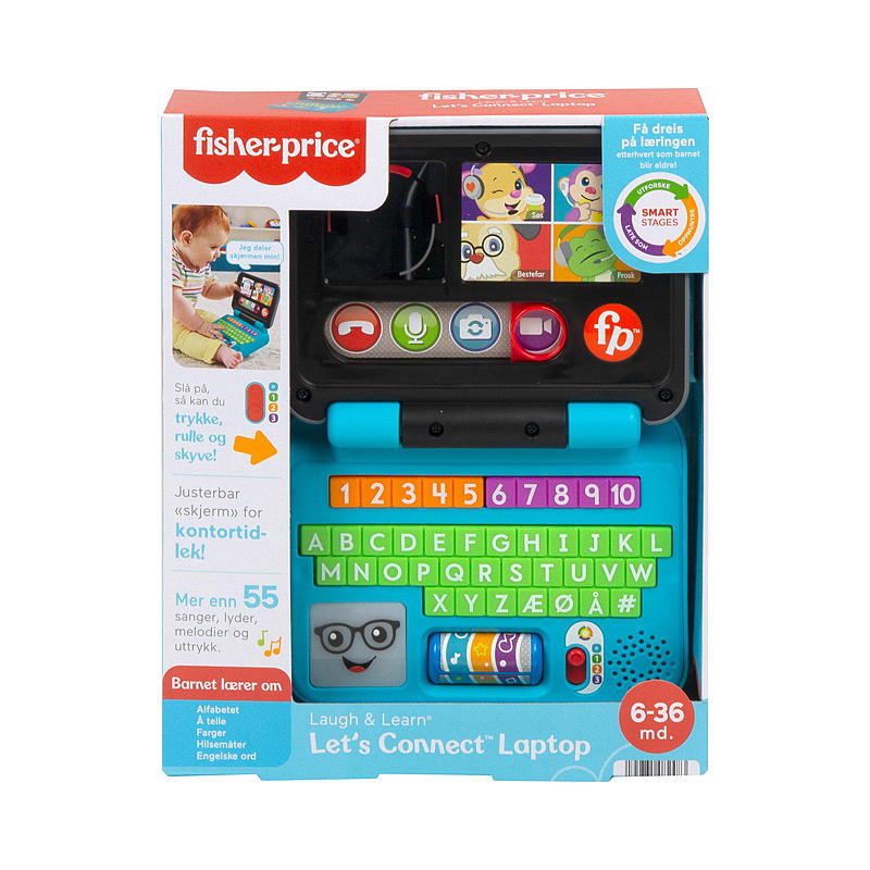 Fisher-Price-kannettava tietokone Yhdistetään yhteyksiä, Fisher-Price