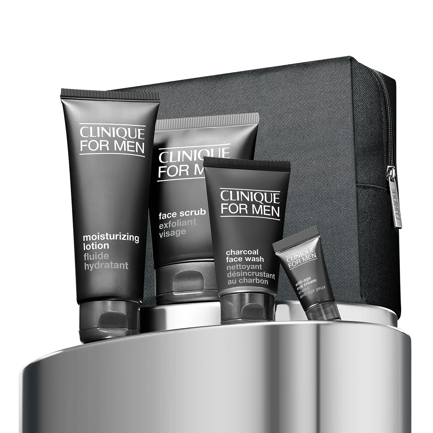 Clinique For Men Set - Refreshed Skin for Him - Cofanetti Viso e Corpo, Crema viso uso quotidiano