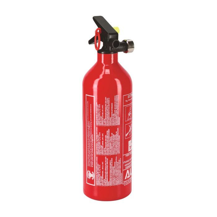 1 kg ABC-klasse poederbrandblusser met manometer - AUTOBEST