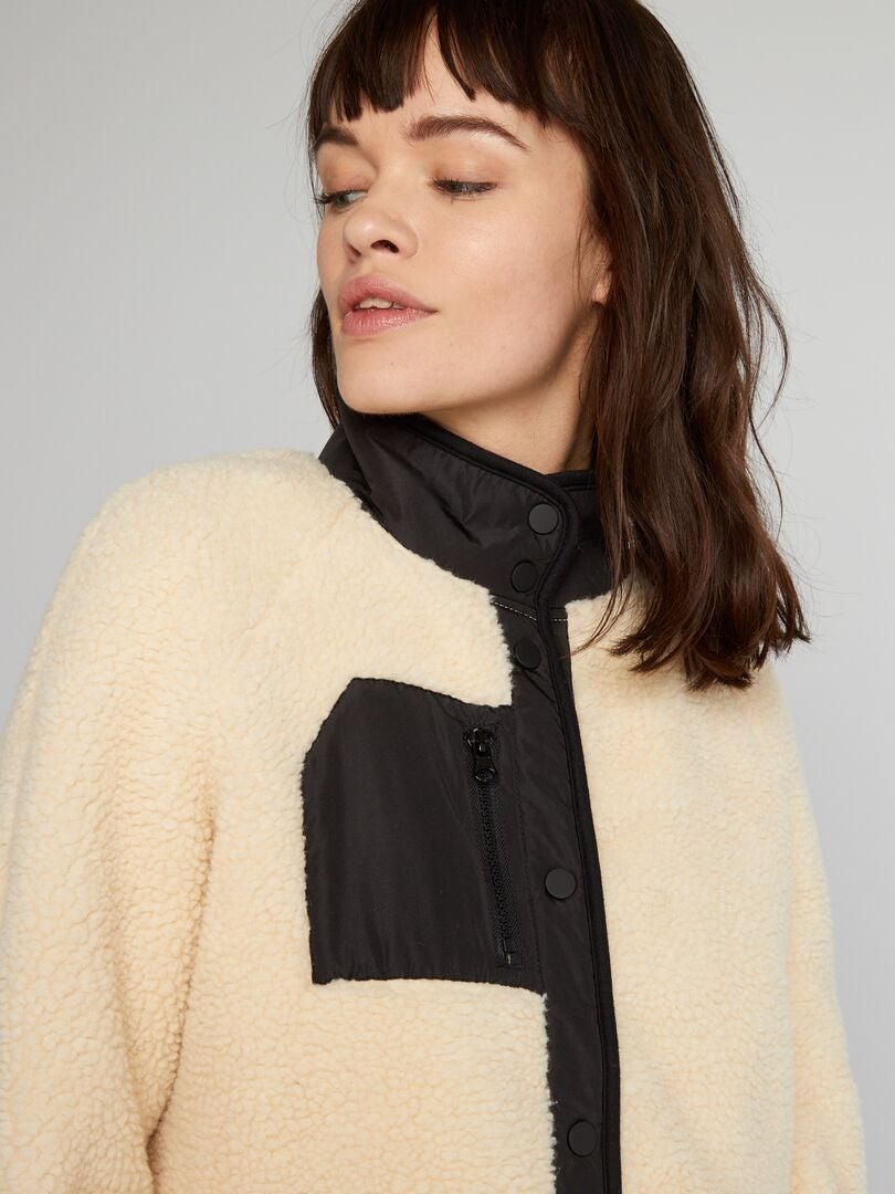 Sherpa-jas - BEIGE