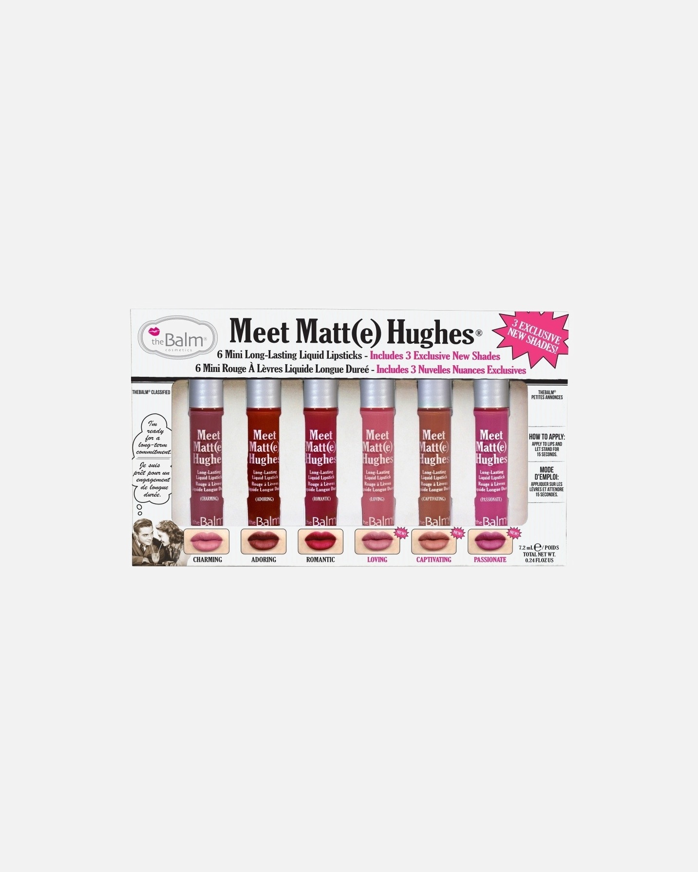theBalm ruž za usne Meet Matt(e) Hughes – 7,2 ml