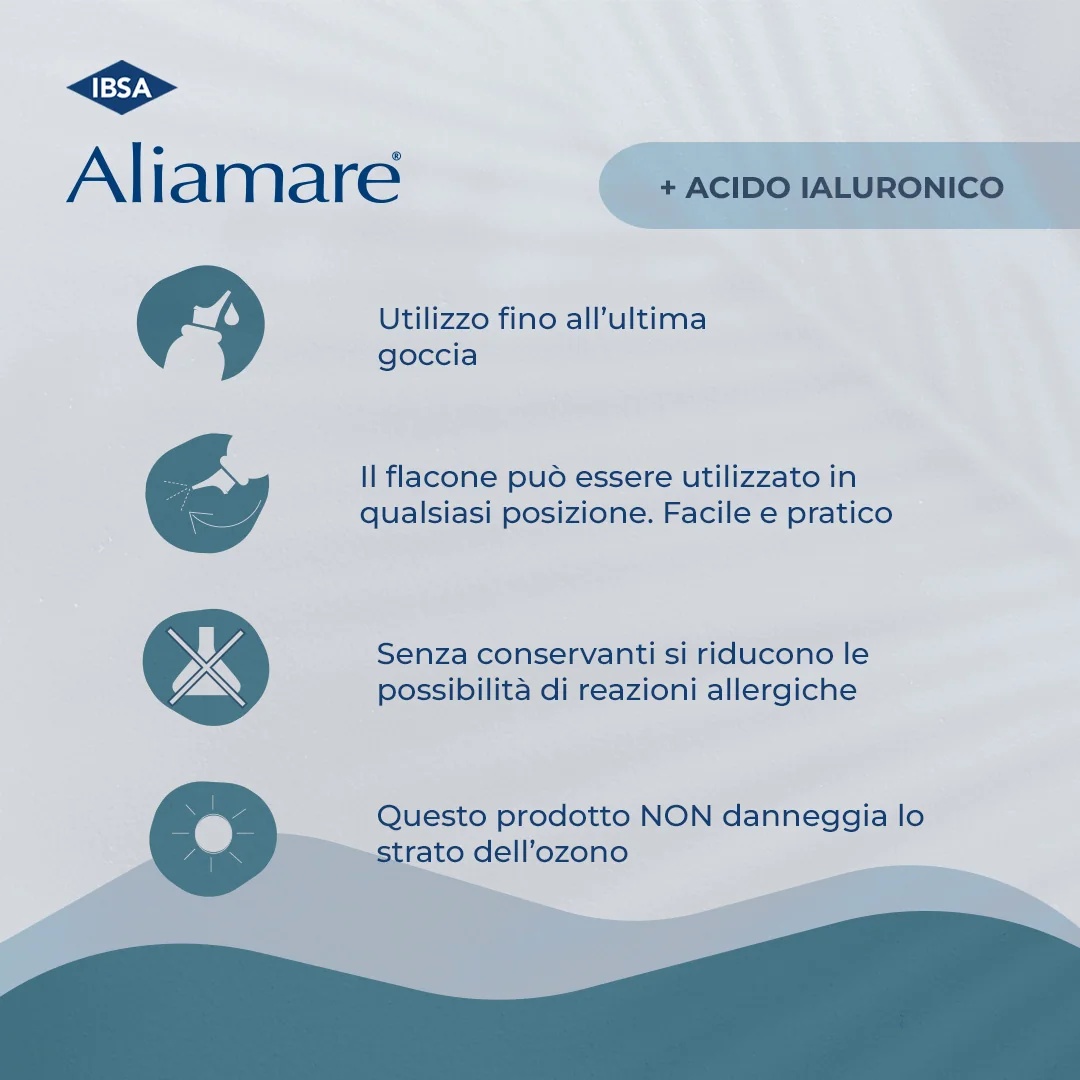 IBSA Aliamare Isotone Zeewaterspray Neushygiëne 100 ml