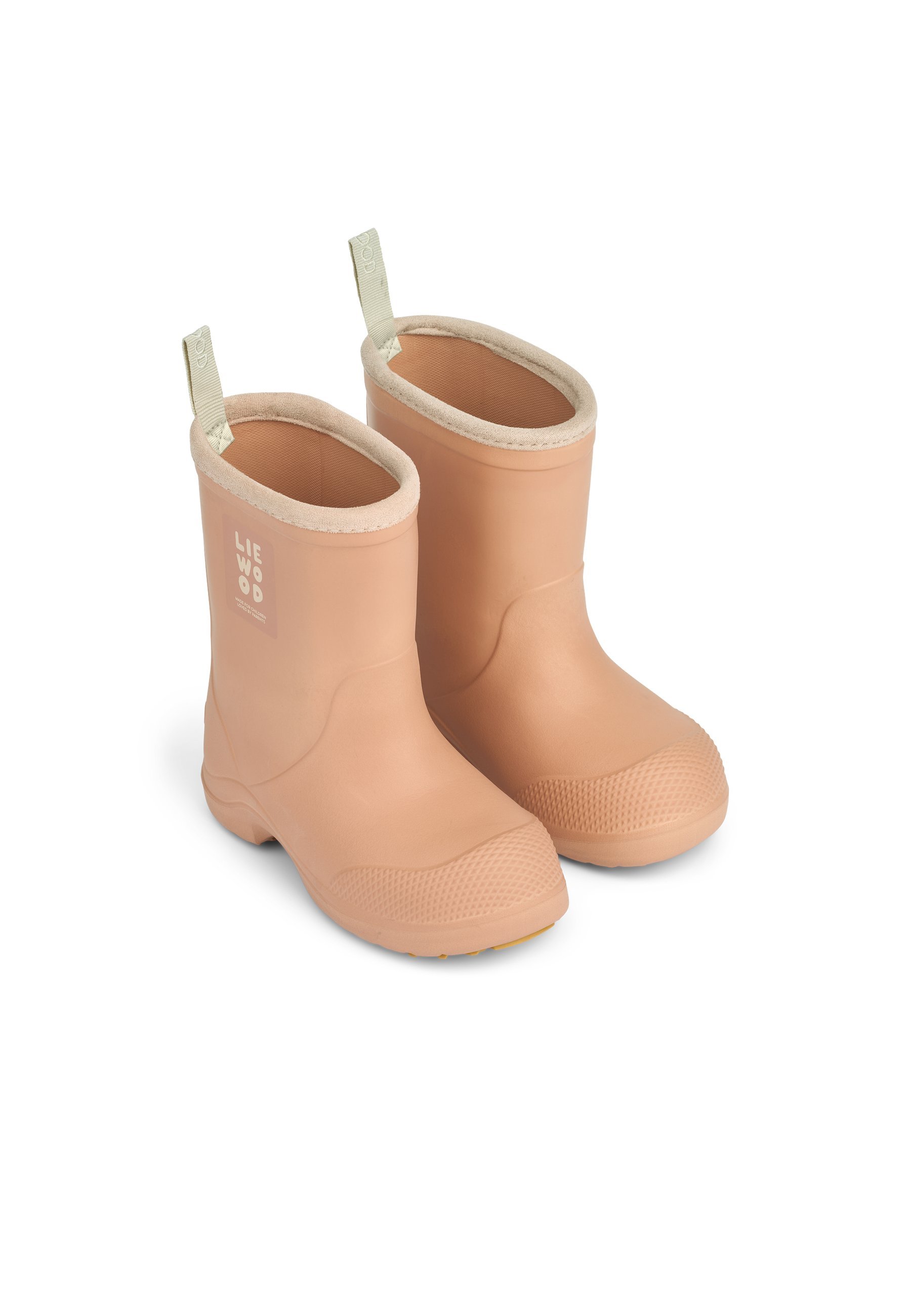 Liewood ASTON RAINBOOT UNISEX - Stivali di gomma - rosa toscano/toscano pallido