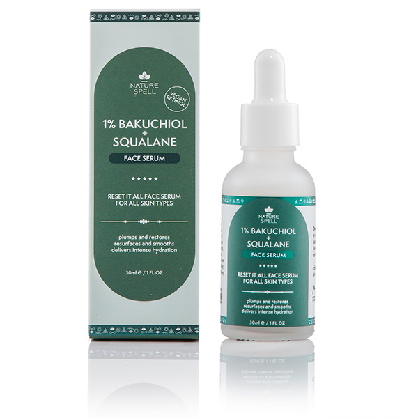Ser facial Nature Spell 1% Bakuchiol (Retinol vegan) 30ml