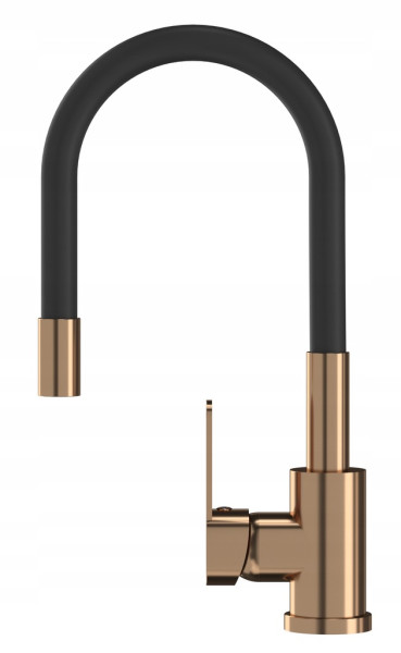 Bateria kuchenna rose gold elastyczna wylewka Grado