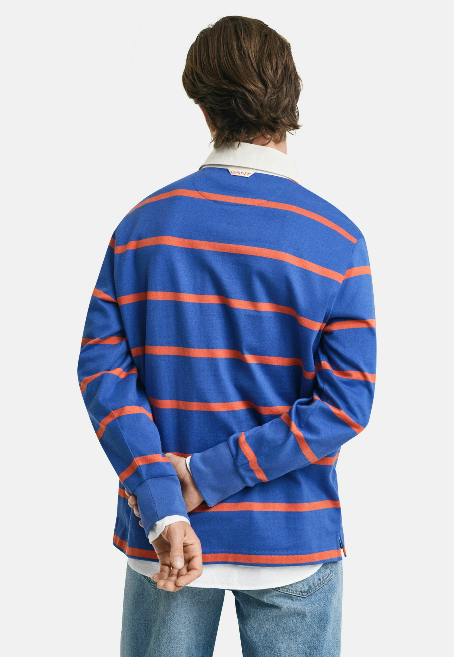 GANT RUGGER - Polo - bleu foncé