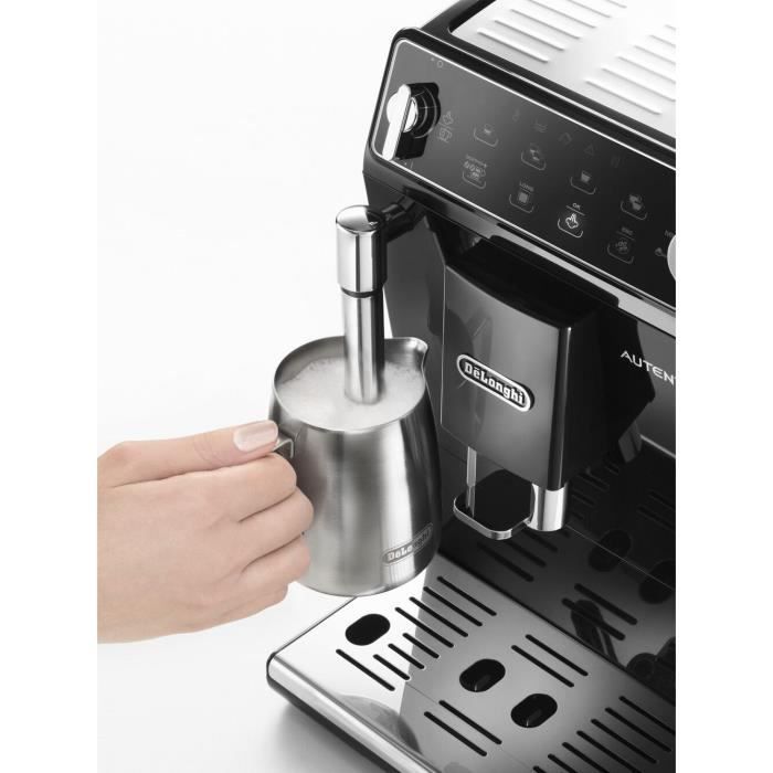 Machine expresso broyeur - De'Longhi - Autentica - ETAM29.510.B - 6 recettes - Noir