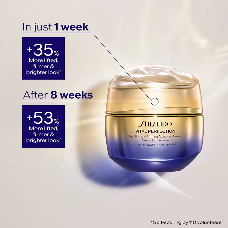 Shiseido Vital Perfection Uplifting and Firming Advanced Cream Intenzívne spevňujúci denný a nočný krém