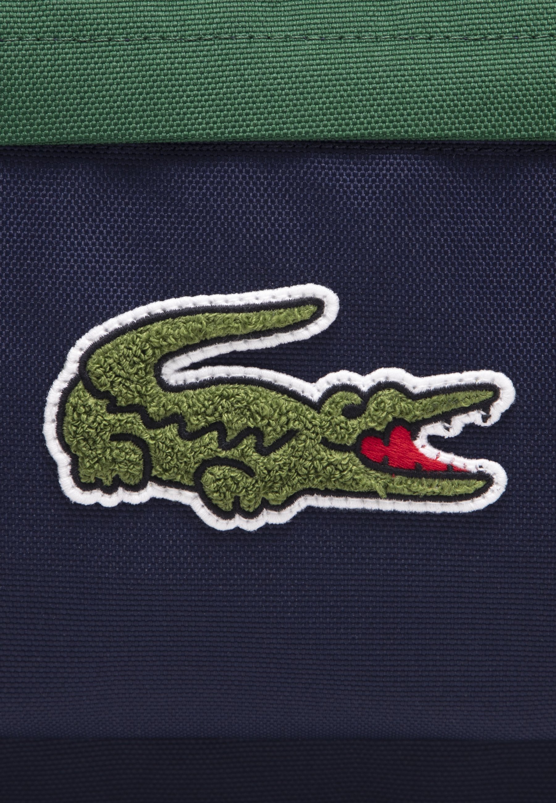 Lacoste CORE SOLID - Zaino scolastico - blu scuro/verde