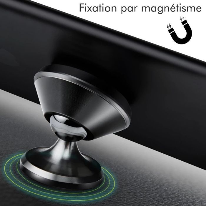Suporte magnético para carro KARYLAX - fixação instantânea para Xiaomi Redmi Note 14 e outros smartphones.