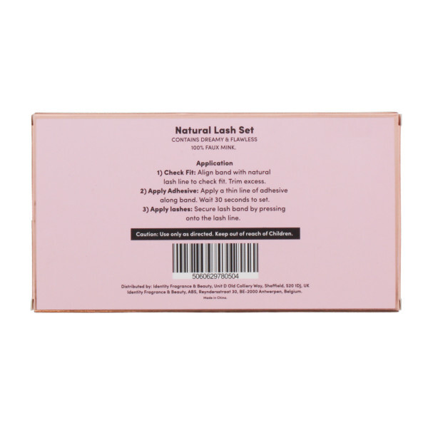 Σετ ψεύτικων βλεφαρίδων Oh My Lash Natural Black Faux Mink