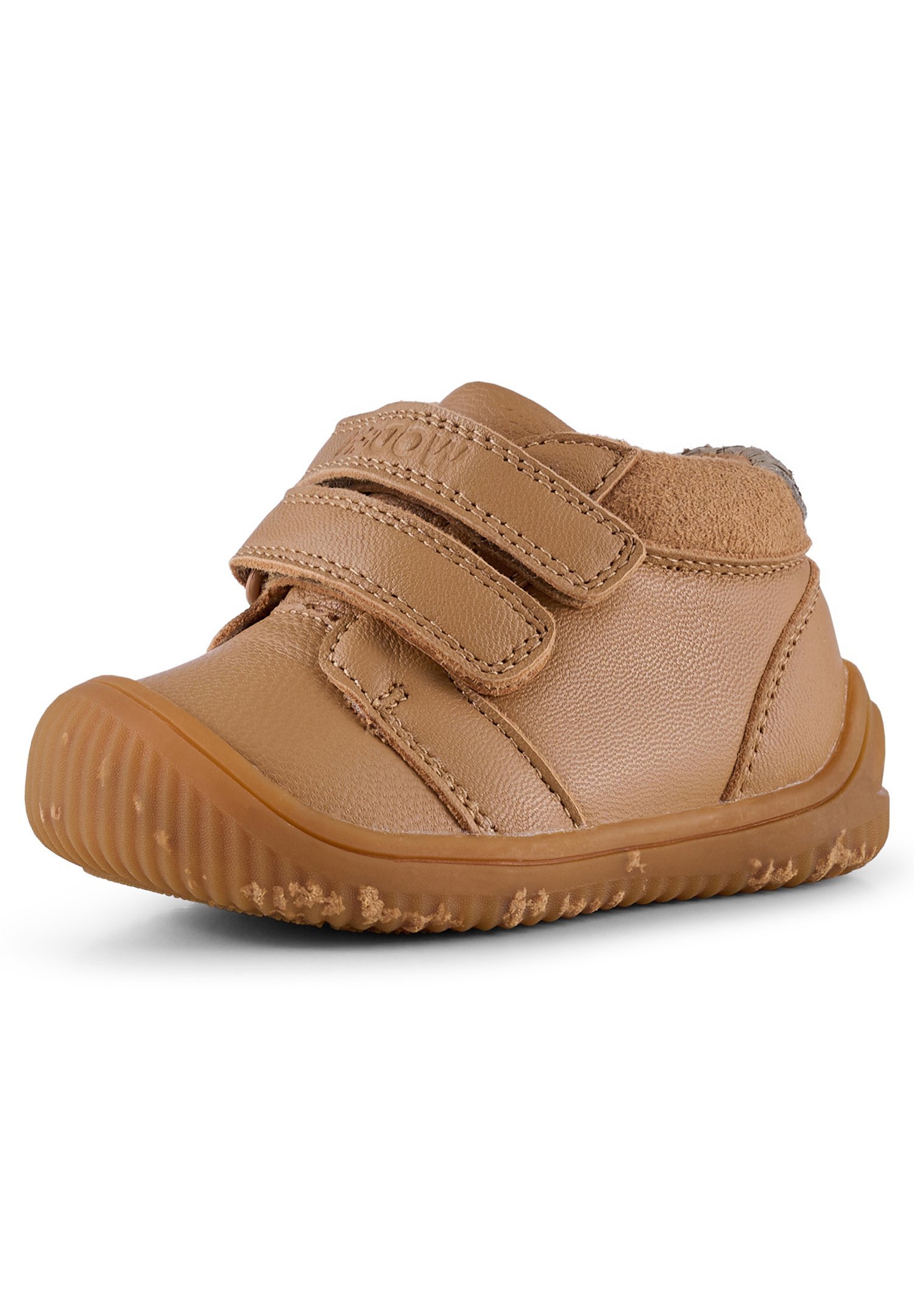 Woden TRISTAN - Schoenen met klittenbandsluiting - cognac