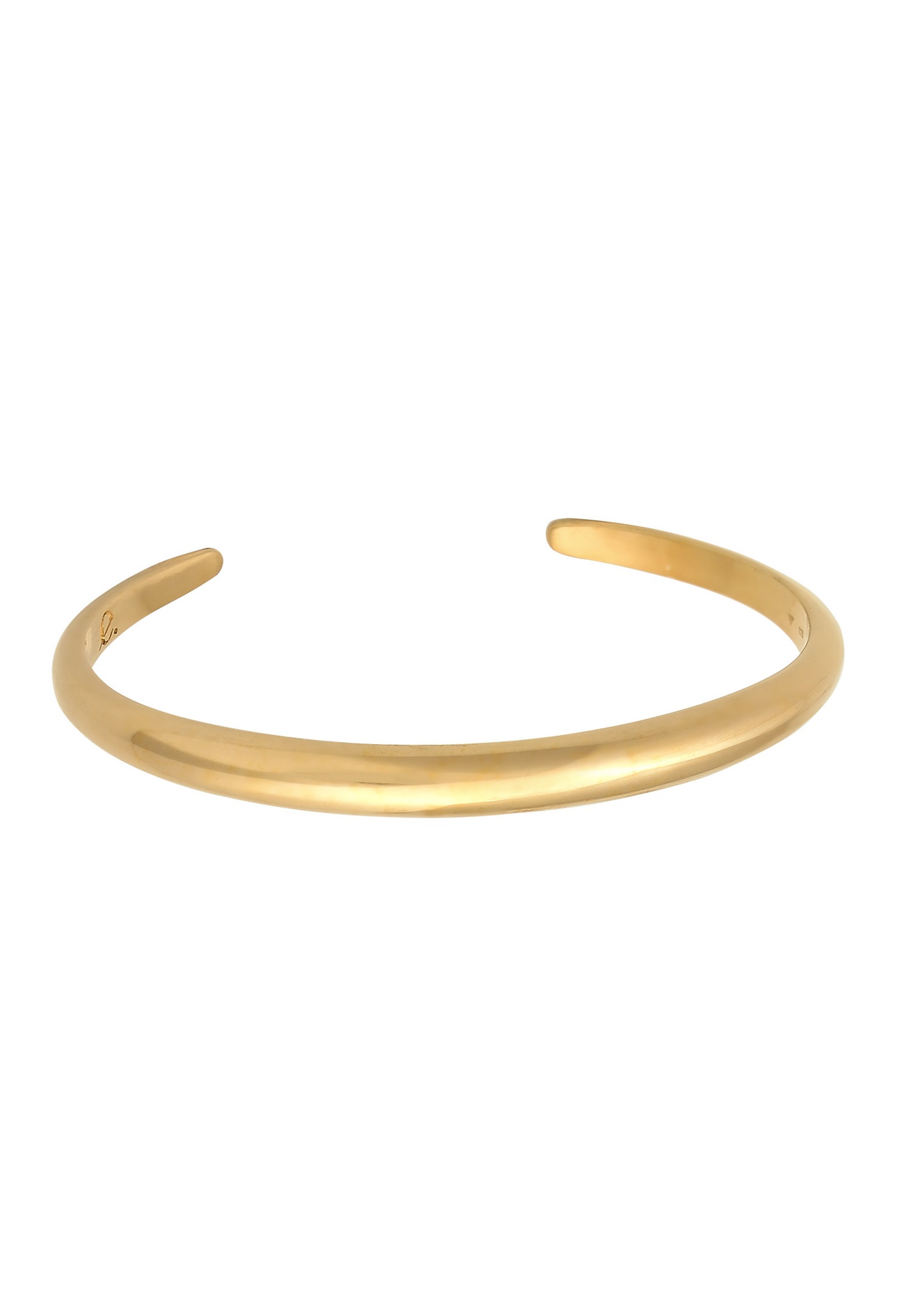 Elli PREMIUM Bracelet femme rond ouvert élégant en argent sterling 925