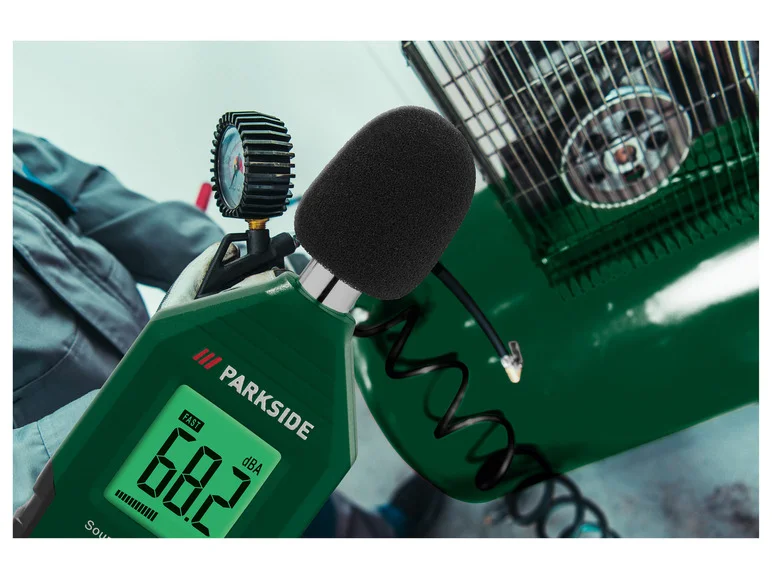 Medidor de nível de som, termômetro, higrômetro ou anemômetro PARKSIDE®