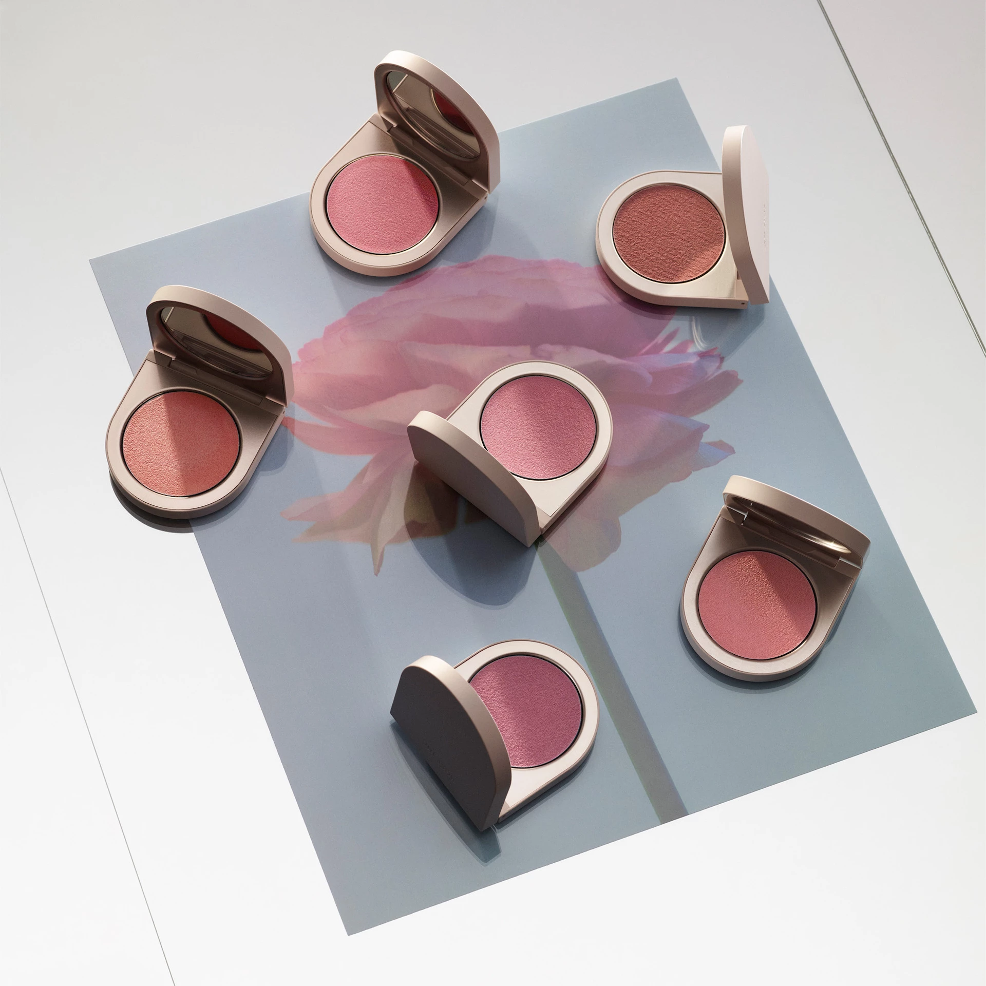 Fard de obraz Divine Radiant Lip & Pocket Color Camellia - Rose Inc