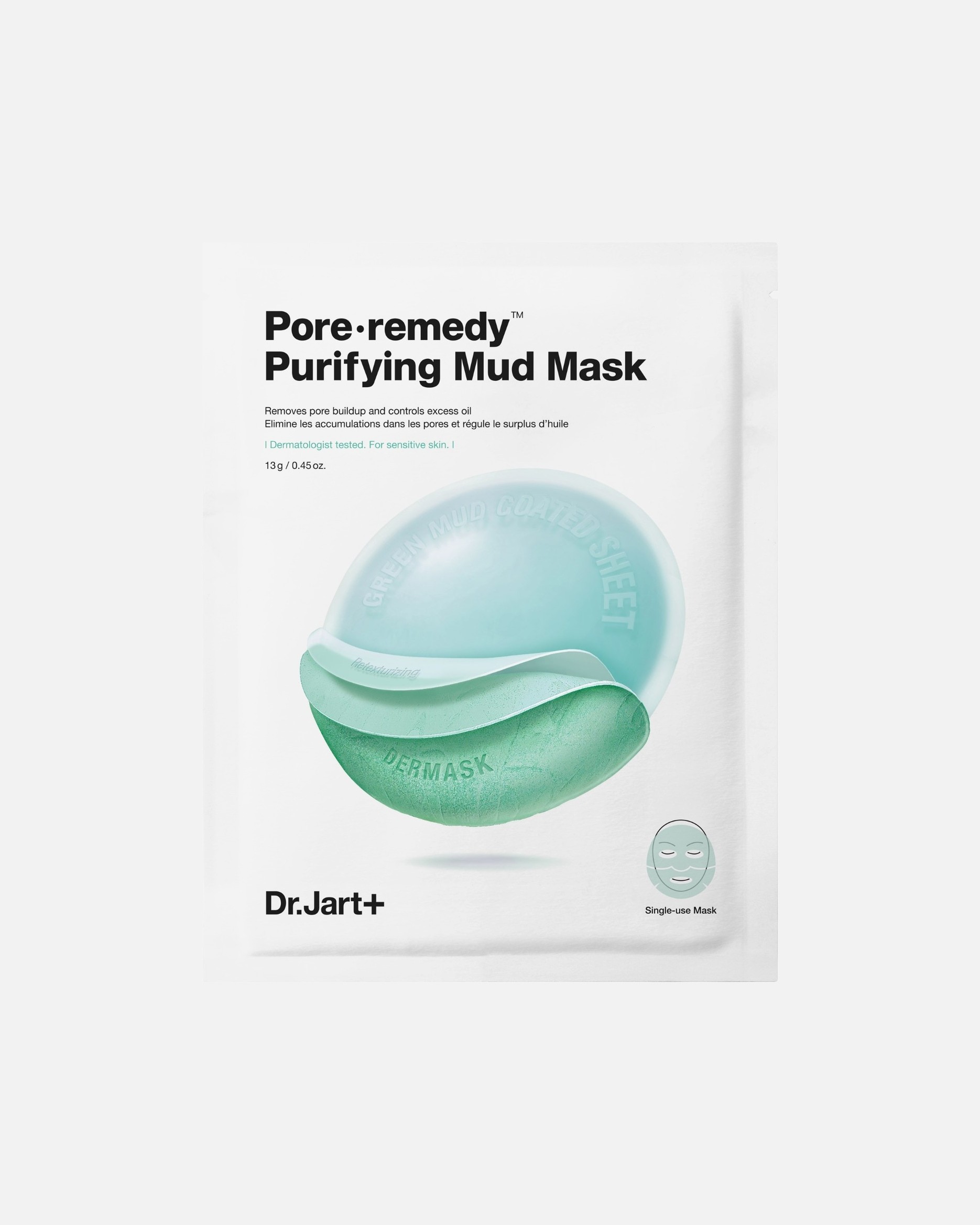 Dr. Jart+ molio kaukė – poras valanti purvo kaukė – 13 g
