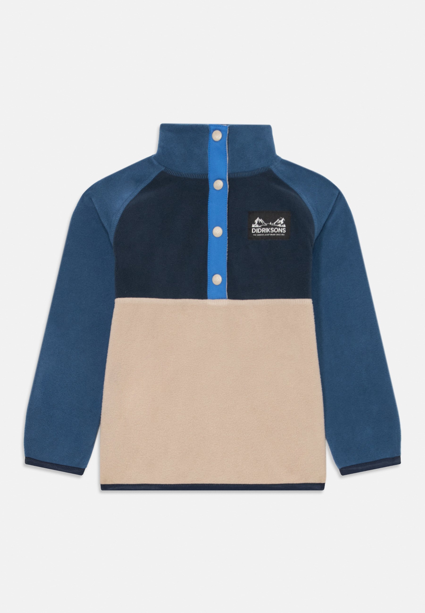 Didriksons MONTE KIDS HALF UNISEX - Pulover din fleece - bej plajă