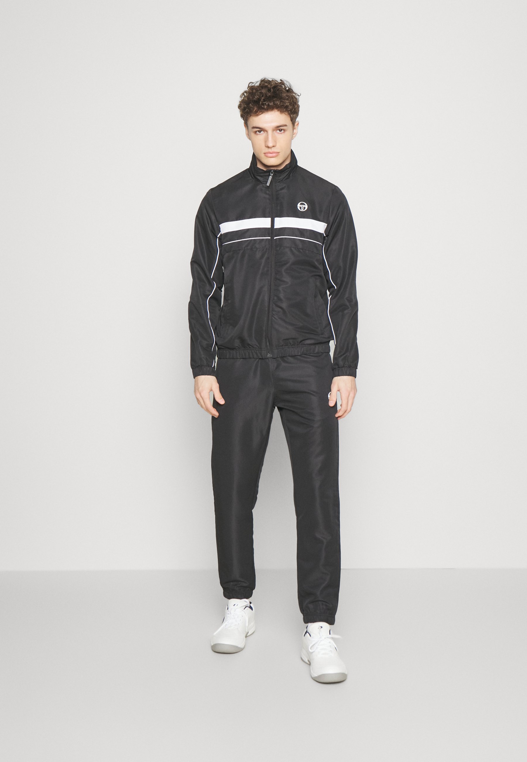 ZELMA TRACKSUIT - Treningsdress - black/whiteSergio Tacchini