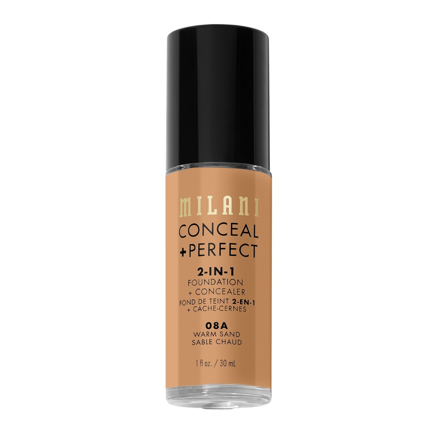 Milani Foundation 2-in-1 korektors + - 30 ml