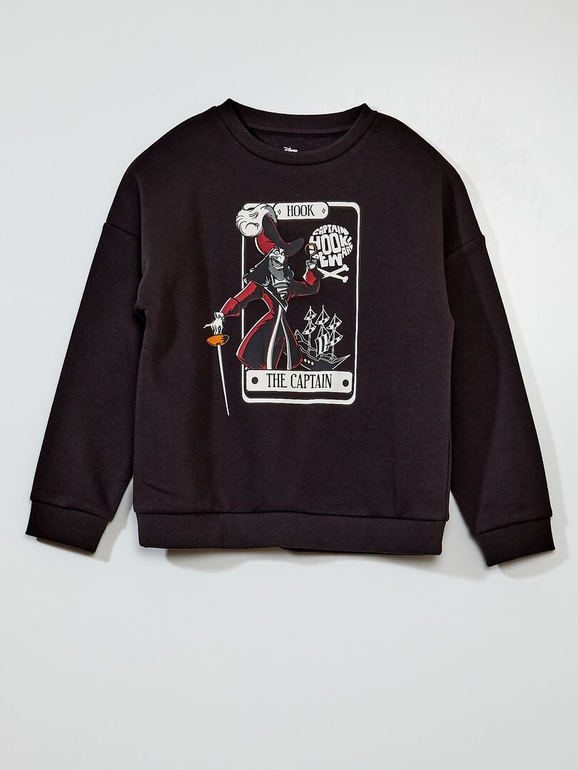 Sudadera polar de Halloween del Capitán Garfio - Gris