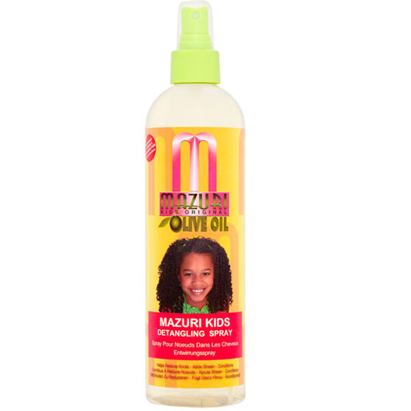 Spray desembaraçante de azeite de oliva Mazuri Kids