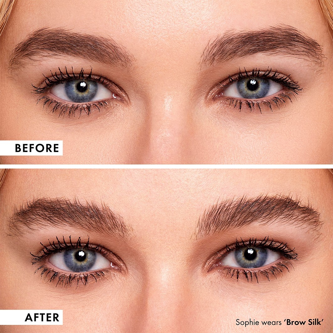 ICONIC LONDON Gel para cejas, Seda para cejas + Set de pinceles – 5 g