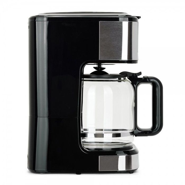 Cafetière électrique programmable Livoo DOD208 15 tasses, 1,8L, filtre réutilisable, fonction programmation,  Noir