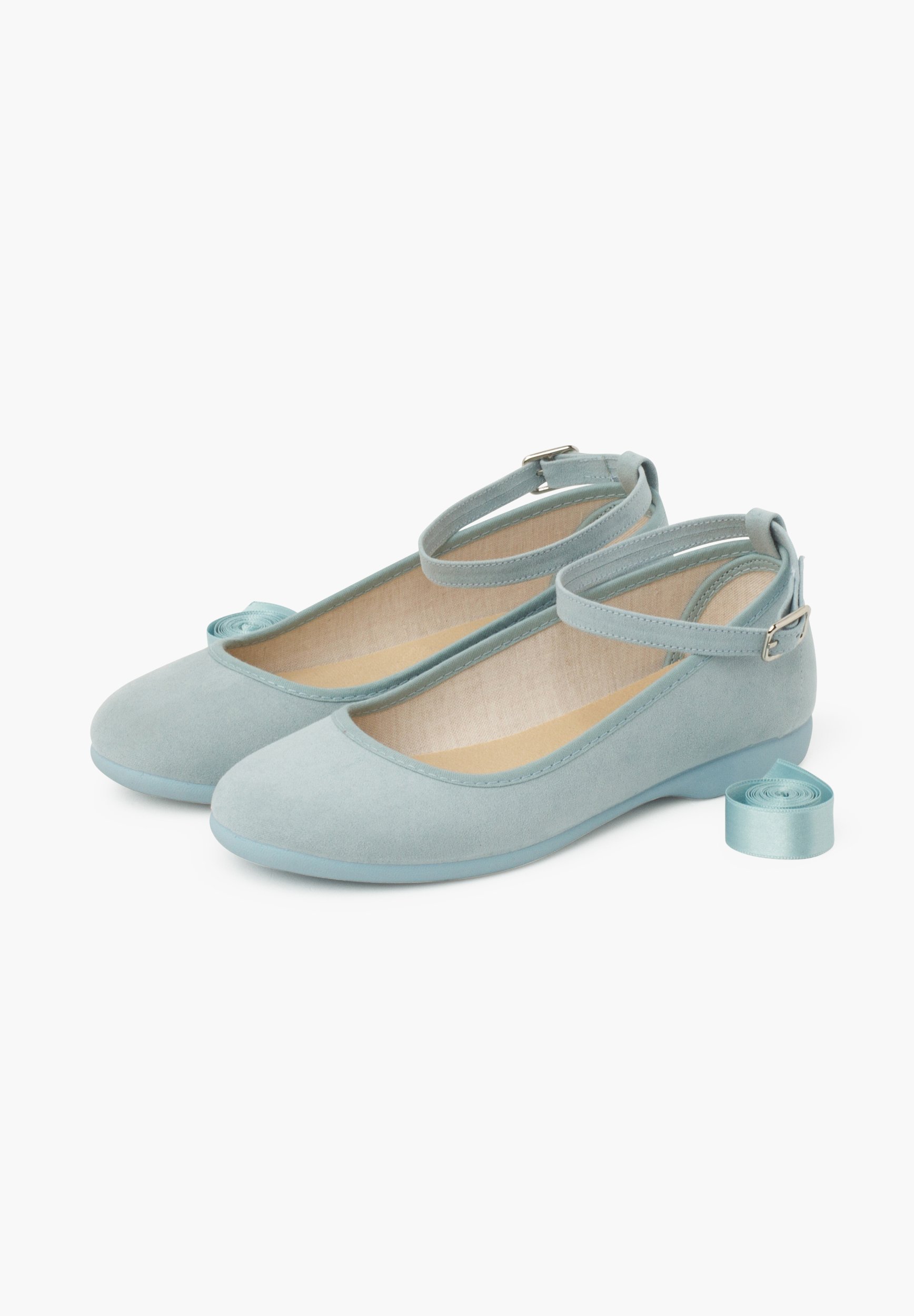 Pisamonas babyschoenen - pastelblauw