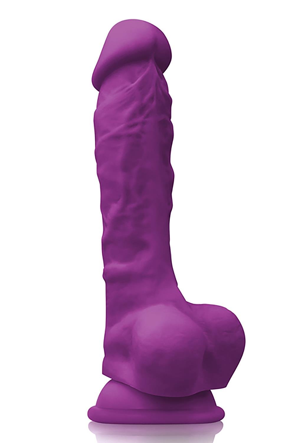 NS Novelties Dildo NS Novelties Pleasures 7 Inch Violet