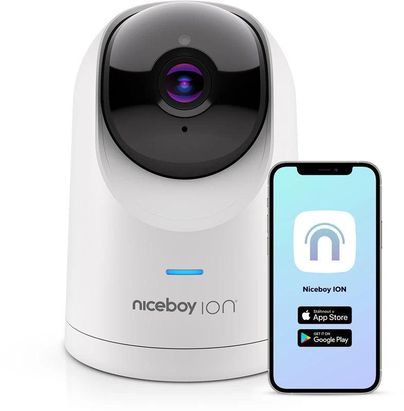 „Niceboy ION Guardian N2 PRO“ išmanioji namų kamera su „Wi-Fi“