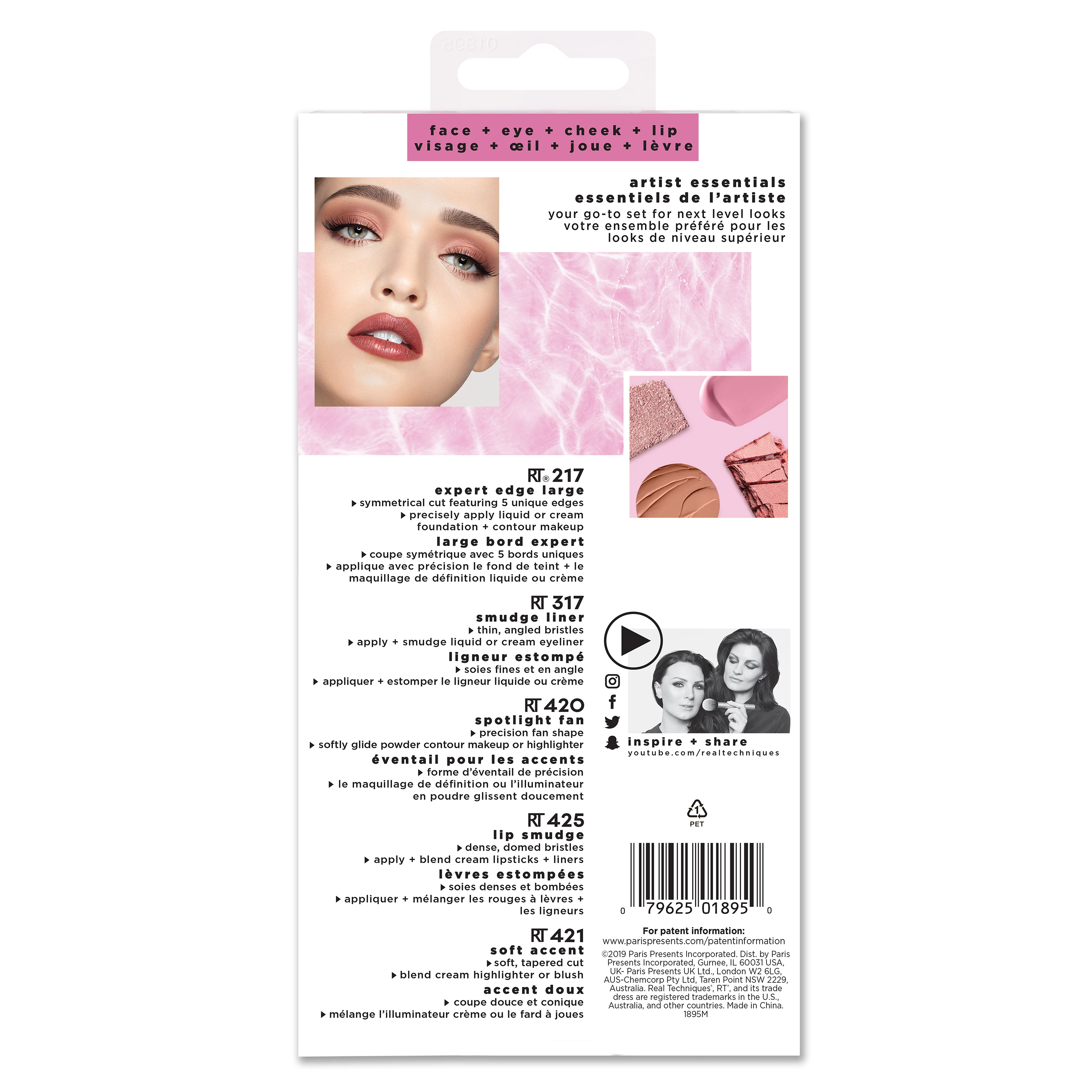Pincéis de Maquiagem Essenciais para Artistas - Real Techniques