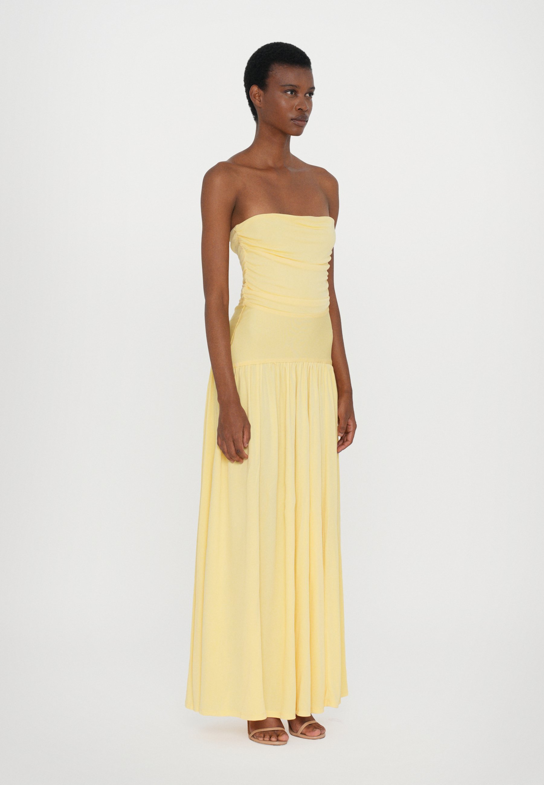 STAUD MARIANA KLEID - Maxikleid - Hellhonig