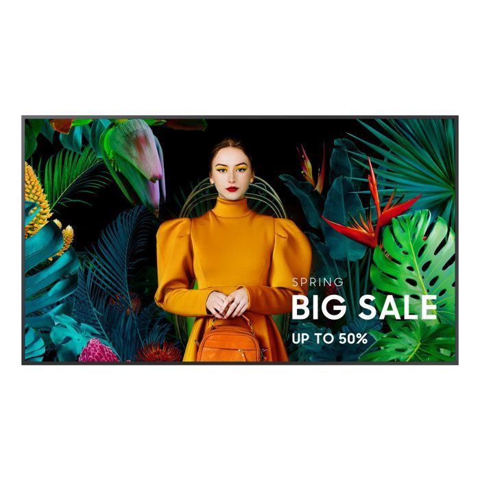 Écran Professionnel - SAMSUNG - LH43QBCEBGCXEN - 43'' - UHD 4K - 350 cd/m²