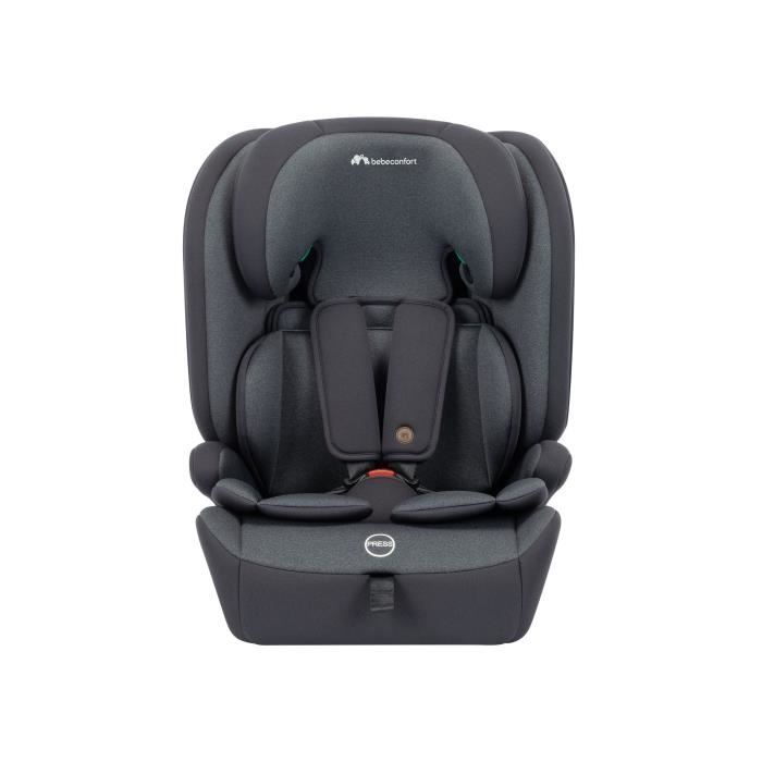 Seggiolino auto convertibile BEBE CONFORT GROW i-Size, da 15 mesi a 12 anni (76-150 cm), ISOFIX, standard di sicurezza R129, colore nero fumé.