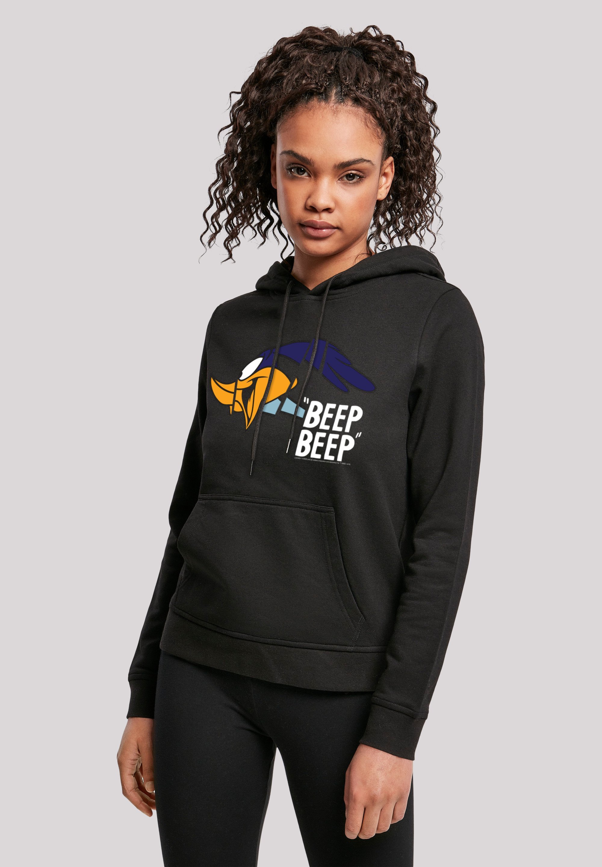 F4NT4STIC LOONEY TUNES ROAD RUNNER BEEP BEEP - Hoodie - zwart