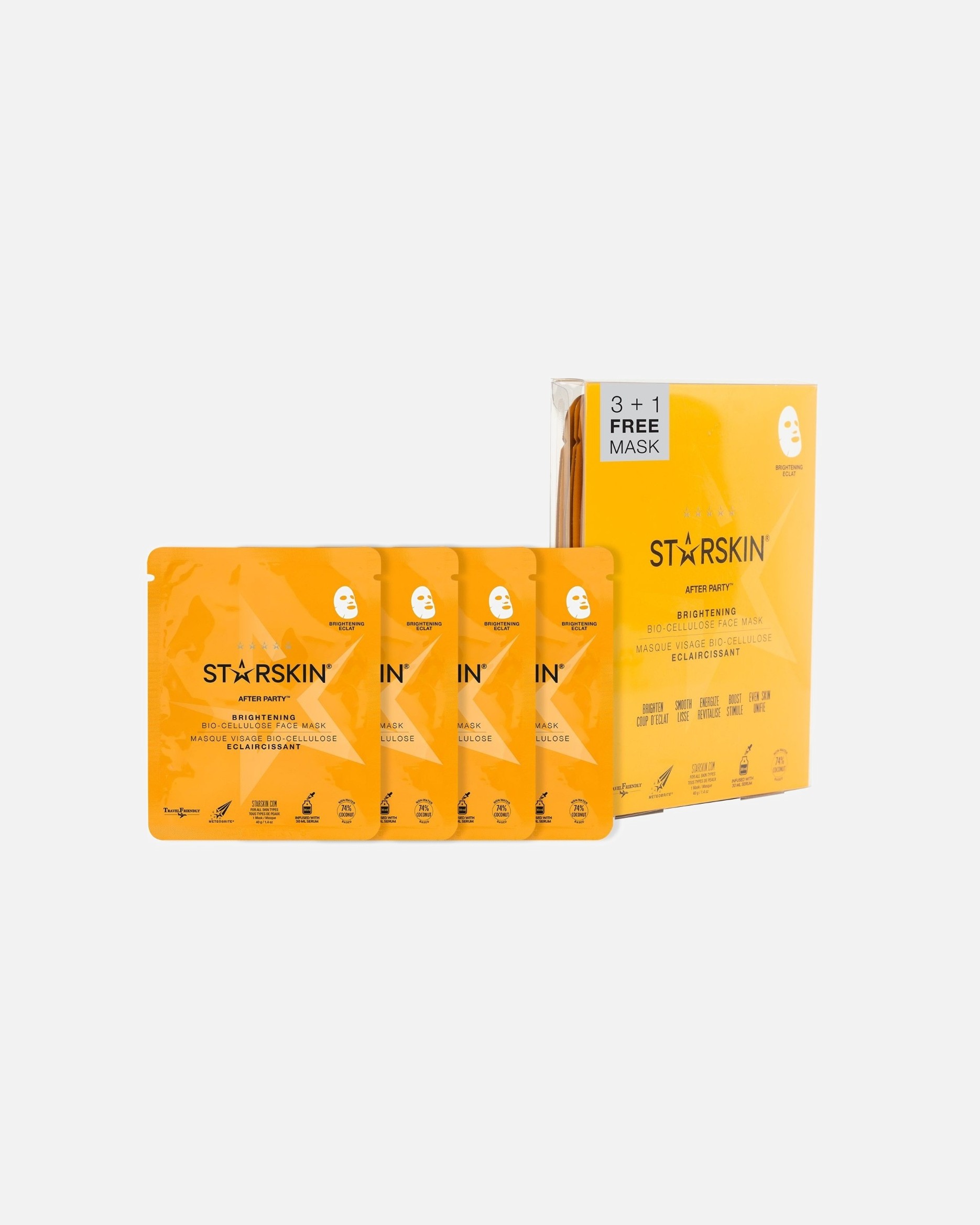 STARSKIN® Maske za lice za poslije zabave 3+1 pakiranje -