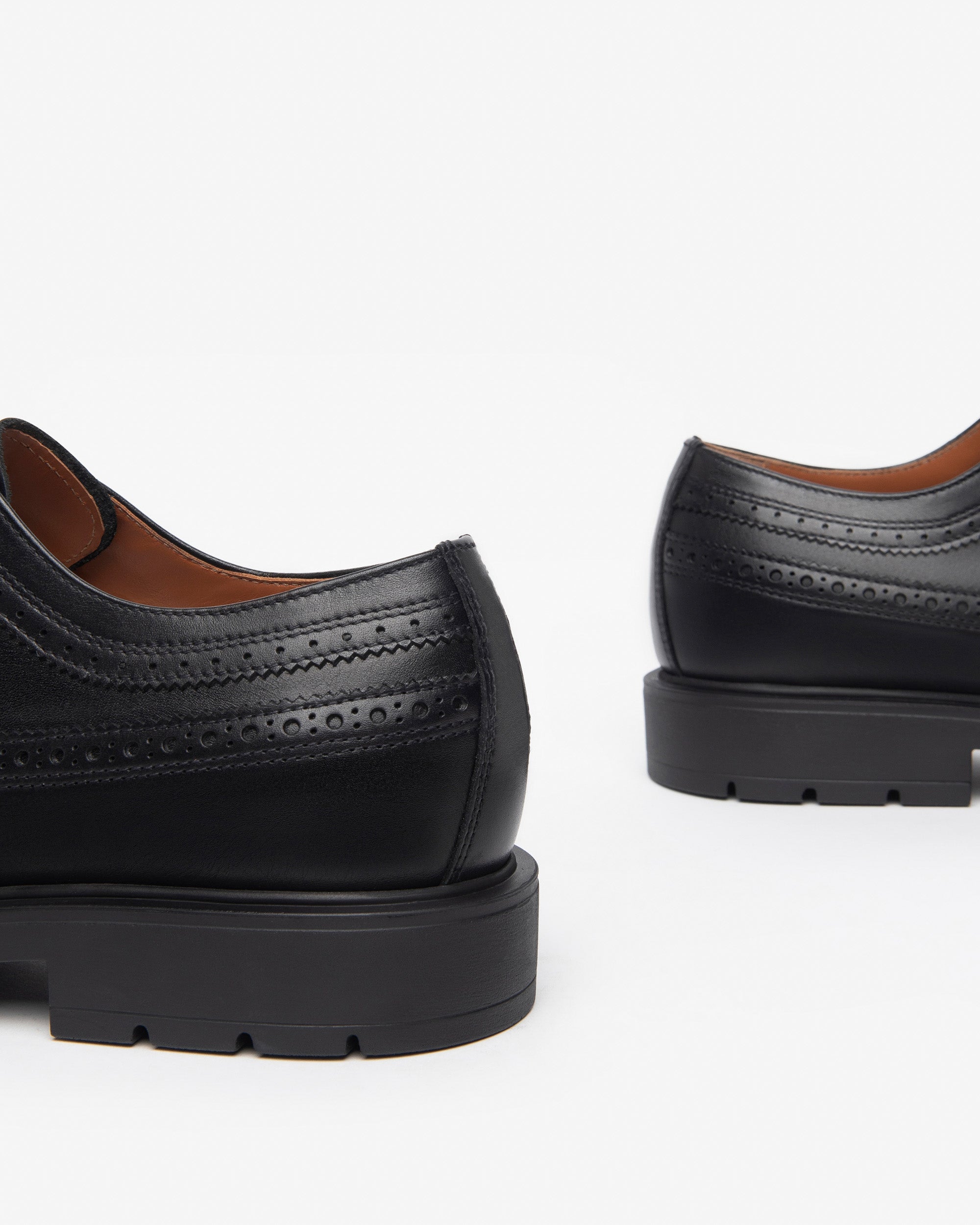Chaussures à lacets en cuir pour hommes